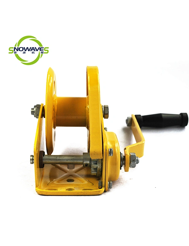 small hand winch with brake